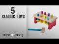 Classic Toys: Melissa & Doug Deluxe Pounding Bench Wooden Toy With Mallet Classic Toys: Melissa & Doug Deluxe Pounding Bench Wooden Toy With Mallet