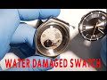 How to fix water damaged swatch