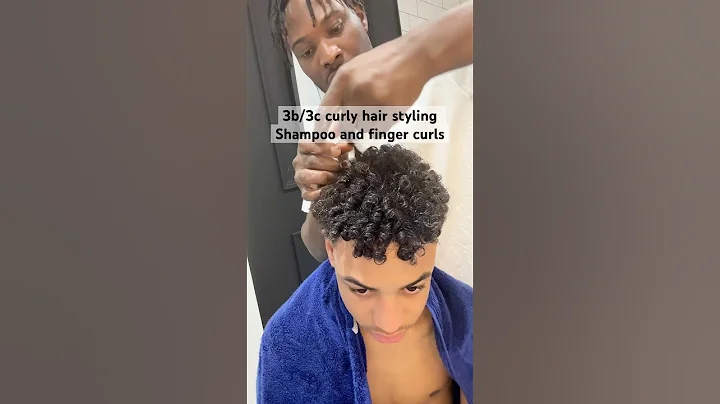 3b/3c hair curling with fingers quick tutorial