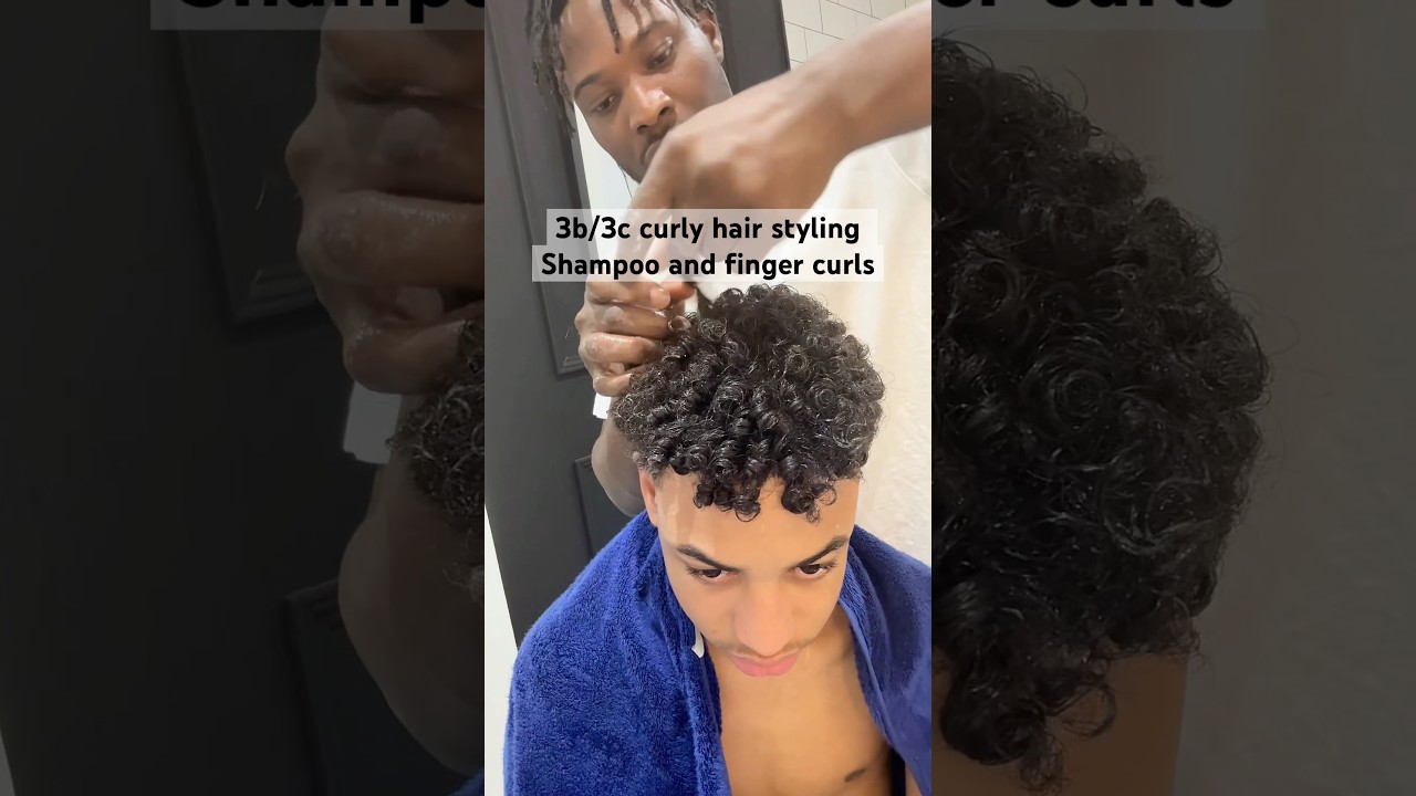 3b/3c hair curling with fingers quick tutorial