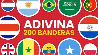ADIVINA 200 BANDERAS 🚩🤓| Banderas del Mundo | ¿Cuántas Reconoces 🤔✅? screenshot 3