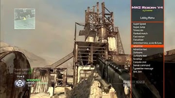 [MW2/1.14] Reborn V4.3 RTM Mod Menu [JB Needed]