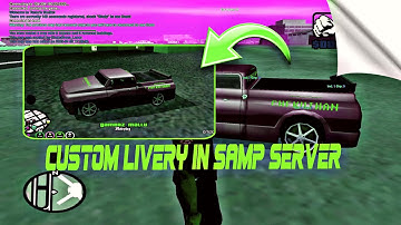 Custom Livery In SAMP Server || SAMP UPDATES || Im Chekuthan