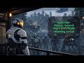 [Rain Protocol] – Neon Rain Robotic Groove Mix – 60 Minutes – Industrial grove for relaxation