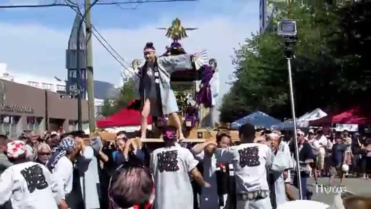 Omikoshi @ Powell Street Festival 2014