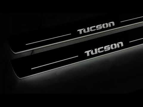 Накладки на пороги з підсвічуванням для Hyundai Avante V MD (2011 - 2016), видео 6