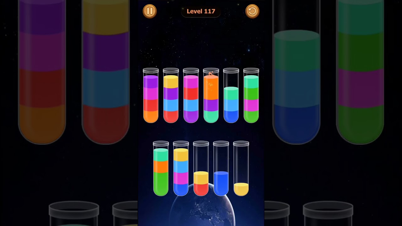 Water Sort Game Level - 117 Without Boosters | Puzzle Games 