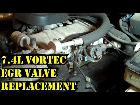 Wie man AGR-Ventil auf Vortec Chevy Engine 7.4L ändert