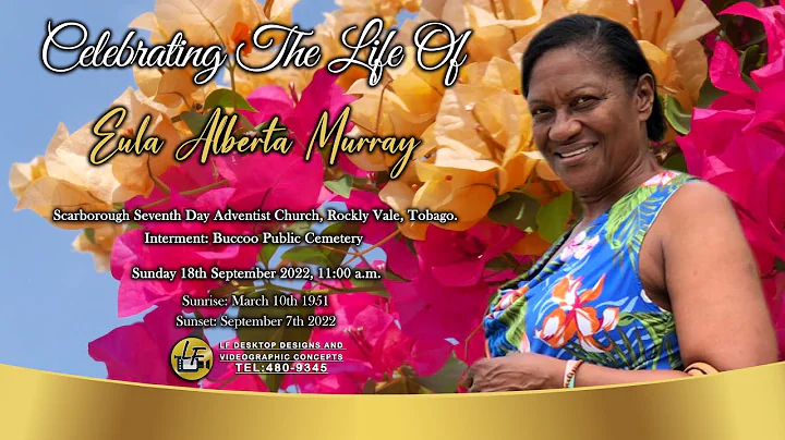 Celebrating The Life Of Our Beloved Eula Alberta Murray