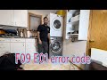 Whirlpool washer f09 e01 error code | how to fix whirlpool washer not draining| WFW87HEDCO