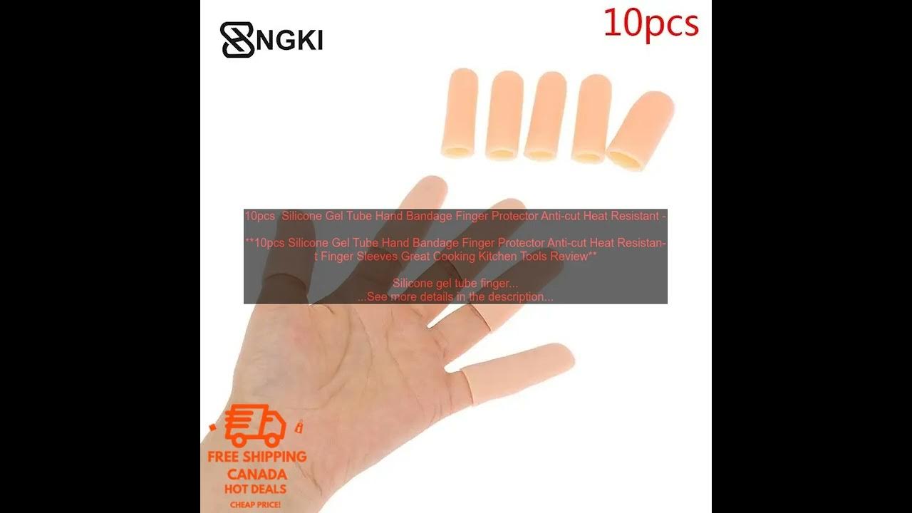 Silicone Finger Protector Sleeve Cover Anti-cut Heat Resistant