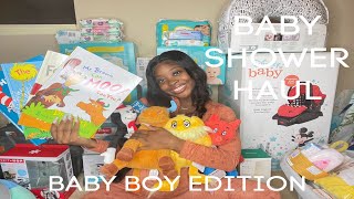 Baby Shower Haul | BABY BOY EDITION | FIRST TIME MOM
