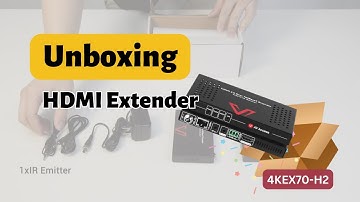 Unboxing 4KEX70-H2 | 4K HDMI Extender, 18Gbps up to 40m/131ft