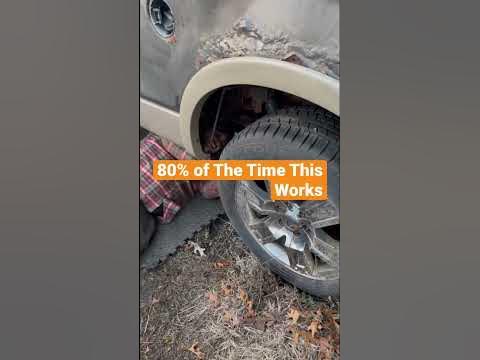 How to get a Stuck wheel off 100% of the time guaranteed!!!! - YouTube
