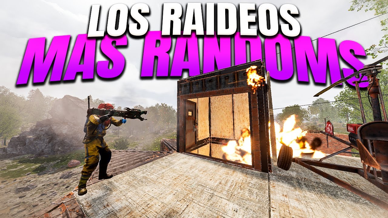 Los RAIDEOS MÁS DIVERTIDOS y RANDOMS de RUST - Gameplay español