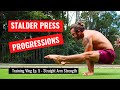 Stalder Press Progressions - Straight Arm Strength Day