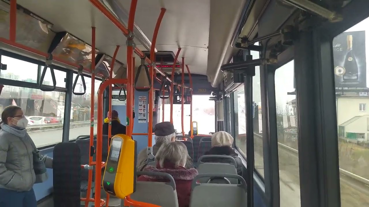 [DPMB] Irisbus Crossway LE 12M 7823 na lince 69 v úseku Bosonohy - Točná