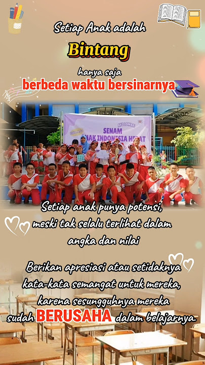 🧕: Teruntuk orang tua, saat menerima rapor anak ... #guru #gurusd #kelas4hebat #rapor #raport