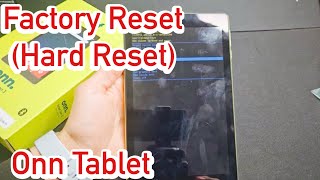 Onn Tablet (2022): How to Factory Reset (Hard Reset) screenshot 3