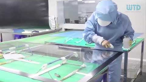 WTD World Trade Display | Tutorial Touch Screen Sensor Factory in Joint-Venture