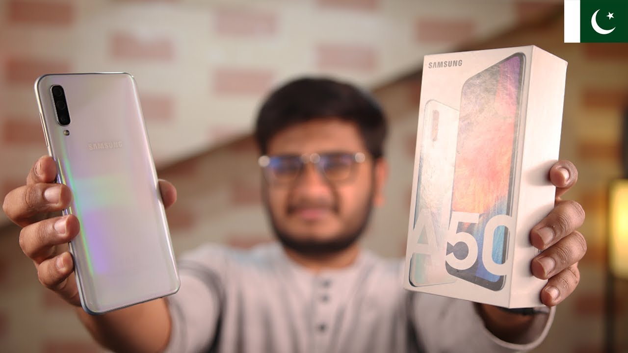 Samsung Galaxy A50 Unboxing Price In Pakistan Youtube