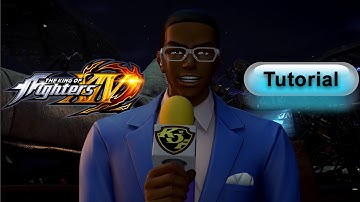 The King of Fighters XIV Tutorial mode (demo)