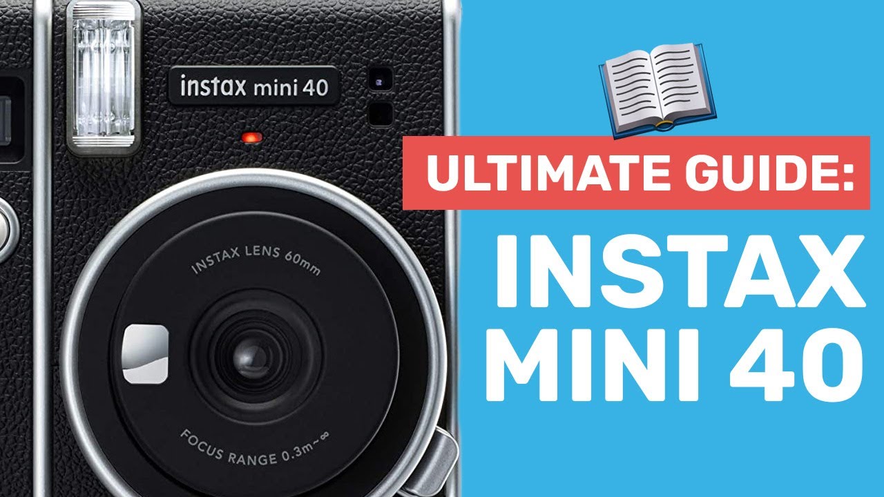 Guía del usuario de la cámara instantánea FUJIFILM instax mini 40