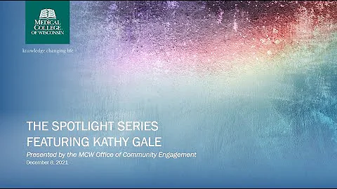 2021 Community Engagement Spotlight: Kathy Gale