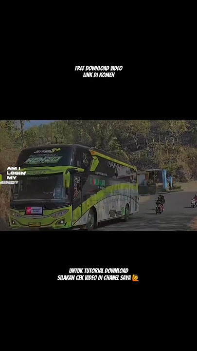 story'WA bus x lirik dj alone kane cocok buat#busmania #freedownload #shorts #ytshorts #automobile