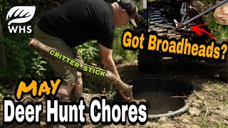 May Deer Hunting Chores