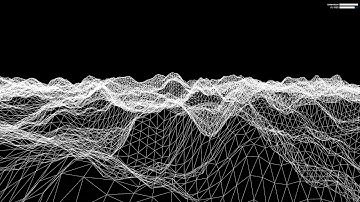 terrain generation w/ perlin noise.