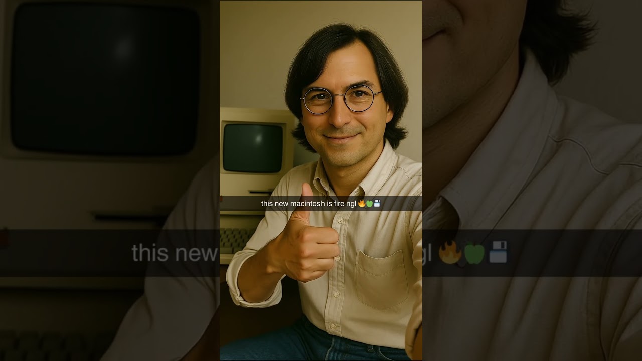 What if icons from every era had snapchat? 📸