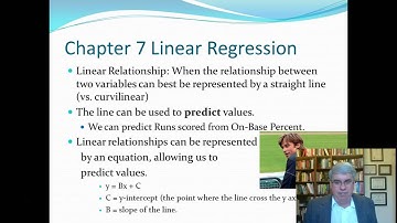 Chapter 7 Linear Regression (1 of 6) of Pagano