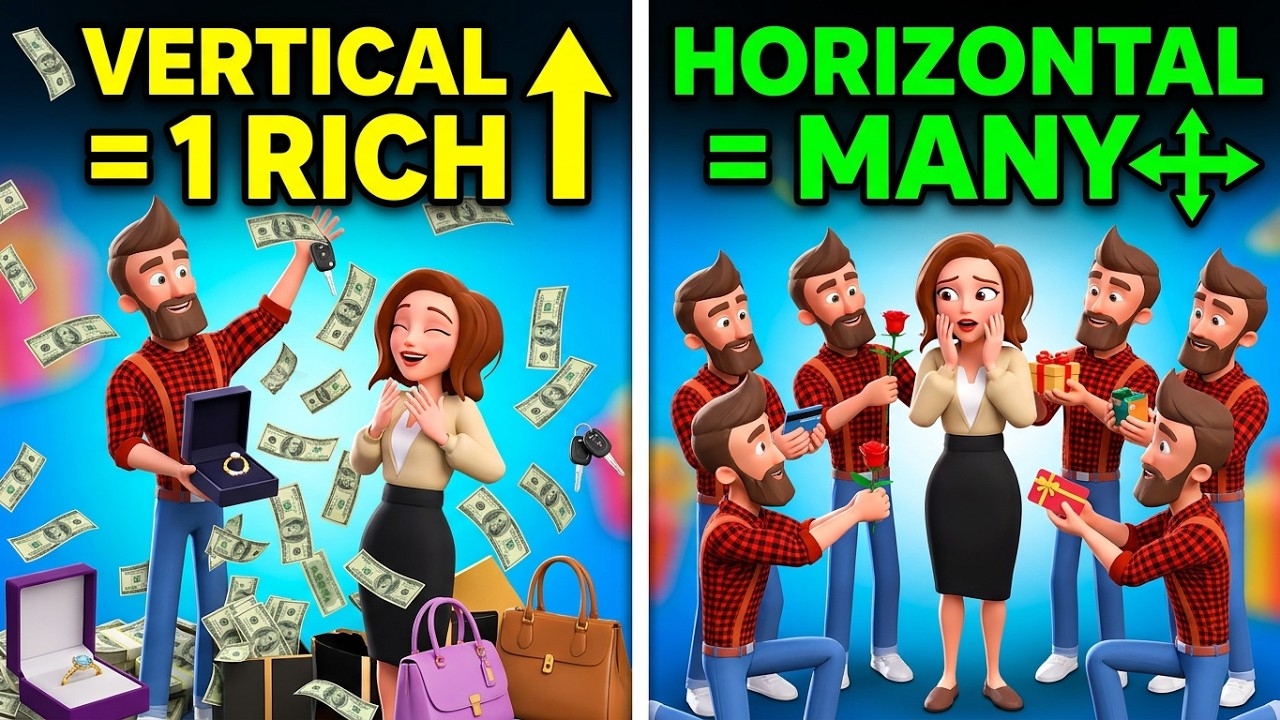 Horizontal Animation System Design : Horizontal vs Vertical scaling in animated way - YouTube