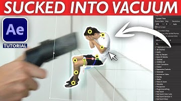Editing Magic: Get SUCKED INTO VACUUM CLEANER - After Effects VFX Tutorial