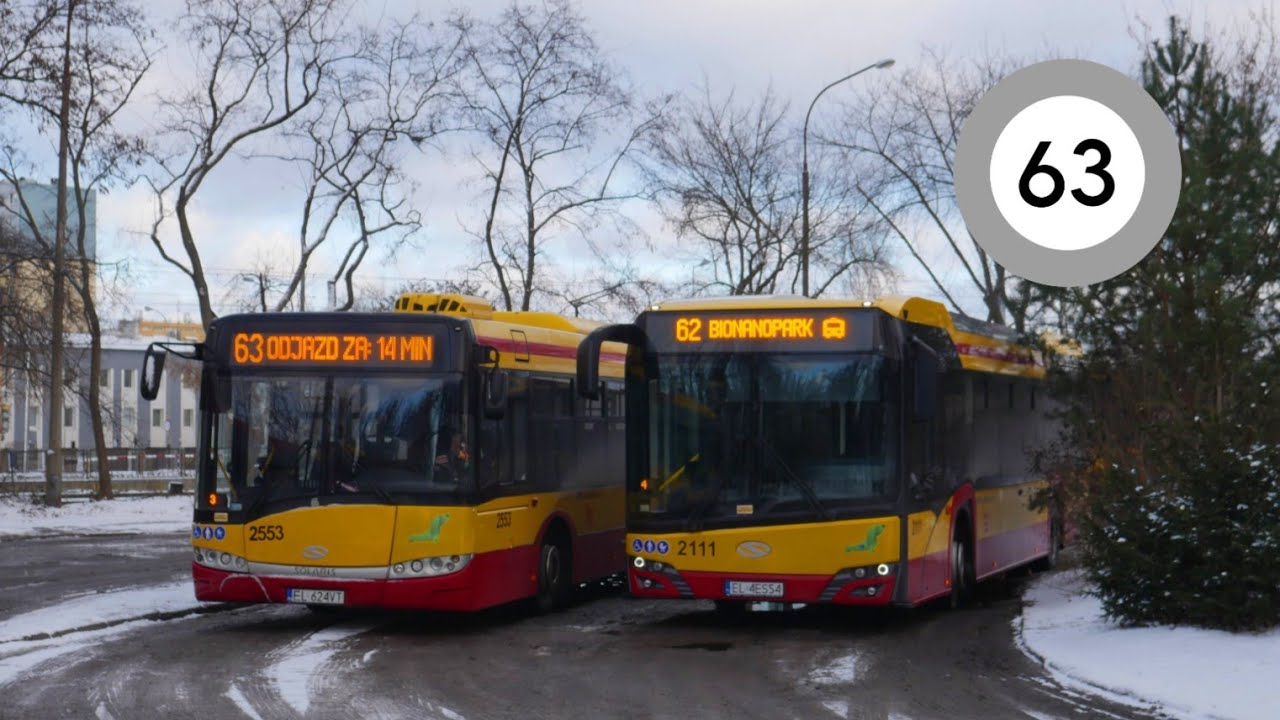 MPK Łódź linia 63 Cabview (Trasa zmieniona)