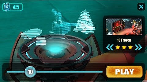 Tiny Robots Recharged Level 10 || Frozen || Walkthrough Solution.