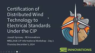 2024 Continued Improvement Project (CIP) Informational Workshop Day 2
This video was produced when the laboratory operated as the National Renewable Energy Laboratory (NREL). The laboratory is now the National Laboratory of the Rockies (NLR). The Competitive Improvement Project (CIP) 2025 day 2 webinar recording. Speakers provide an overview of the CIP process, topic areas, evaluation criteria, certification and testing requirements, and technical assistance opportunities.
00:00:00 Workshop Introduction
00:07:40 Certification of Distributed Wind Technology to Electrical Standards Under the CIP
00:40:17 NREL Design Review
01:06:45 Procurement Contracting
01:18:23 Additional CIP Considerations
01:18:50 Opportunities for Tech Assistance
01:38:15 Overview of Deliverables and Outreach Materials
01:42:10 Levelized Cost of Energy Tool
01:58:53 CIP Discussion 2024 Continued Improvement Project (CIP) Informational Workshop Day 2
