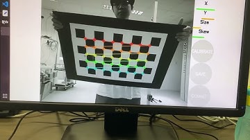 ROS Camera Calibration (calibrating process)