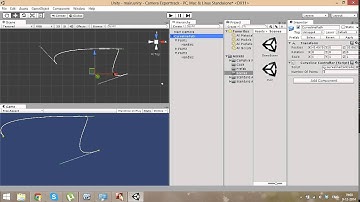 Bezier Curve camera movement Unity
