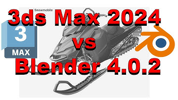 3ds Max 2024 vs Blender 4.0.2: A Head-to-Head Comparison of STL Import Speed