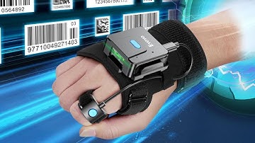 Eyoyo 2D Bluetooth Barcode Scanner Wearable Glove Scanner