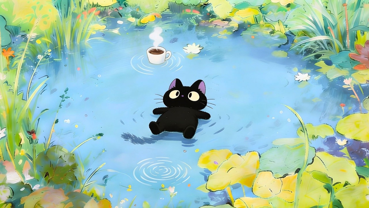 No rush, No pressure. / Cozy Rain Lo-fi Jazz for Study, Focus