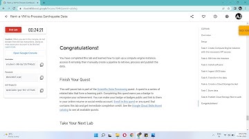 [NEW] -  Rent-a-VM to Process Earthquake Data- [GSP008]