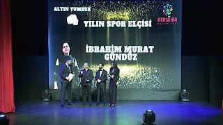 İbrahim Murat Gündüz Yılın Spor Elçisi Ödülünü Aldı