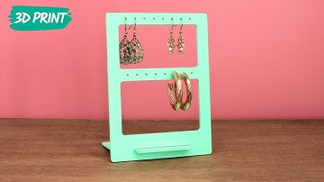 Designing an Earring Holder for 3D Printing like a PRO! Shapr3D