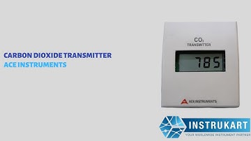 Carbon Dioxide Transmitter | Model: Ace AI-CO2 | CO2 Detector for Green Houses, Parking Lots |