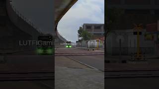 duet telolet basuri bus vs kereta #shorts #telolet #basuri #bussid #busssimulatorindonesia