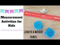 Measurement Activities for Kids - Length &amp; Weight Cubes - Hope Education