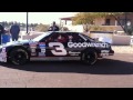 Cold starting dale earnhardts nascar race car